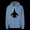 Unisex Garment-Dyed Lightweight Fleece Hooded Sweatshirt Thumbnail