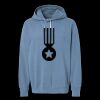 Unisex Garment-Dyed Lightweight Fleece Hooded Sweatshirt Thumbnail