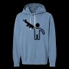 Unisex Garment-Dyed Lightweight Fleece Hooded Sweatshirt Thumbnail