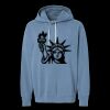 Unisex Garment-Dyed Lightweight Fleece Hooded Sweatshirt Thumbnail
