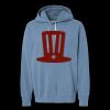 Unisex Garment-Dyed Lightweight Fleece Hooded Sweatshirt Thumbnail
