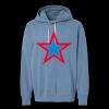 Unisex Garment-Dyed Lightweight Fleece Hooded Sweatshirt Thumbnail