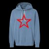 Unisex Garment-Dyed Lightweight Fleece Hooded Sweatshirt Thumbnail
