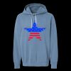 Unisex Garment-Dyed Lightweight Fleece Hooded Sweatshirt Thumbnail