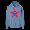 Unisex Garment-Dyed Lightweight Fleece Hooded Sweatshirt Thumbnail
