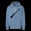 Unisex Garment-Dyed Lightweight Fleece Hooded Sweatshirt Thumbnail