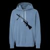 Unisex Garment-Dyed Lightweight Fleece Hooded Sweatshirt Thumbnail