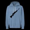 Unisex Garment-Dyed Lightweight Fleece Hooded Sweatshirt Thumbnail