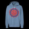 Unisex Garment-Dyed Lightweight Fleece Hooded Sweatshirt Thumbnail