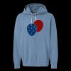 Unisex Garment-Dyed Lightweight Fleece Hooded Sweatshirt Thumbnail
