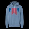 Unisex Garment-Dyed Lightweight Fleece Hooded Sweatshirt Thumbnail