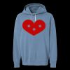 Unisex Garment-Dyed Lightweight Fleece Hooded Sweatshirt Thumbnail