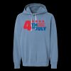 Unisex Garment-Dyed Lightweight Fleece Hooded Sweatshirt Thumbnail