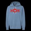 Unisex Garment-Dyed Lightweight Fleece Hooded Sweatshirt Thumbnail