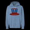 Unisex Garment-Dyed Lightweight Fleece Hooded Sweatshirt Thumbnail