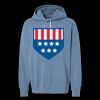 Unisex Garment-Dyed Lightweight Fleece Hooded Sweatshirt Thumbnail