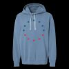 Unisex Garment-Dyed Lightweight Fleece Hooded Sweatshirt Thumbnail
