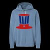 Unisex Garment-Dyed Lightweight Fleece Hooded Sweatshirt Thumbnail