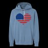 Unisex Garment-Dyed Lightweight Fleece Hooded Sweatshirt Thumbnail