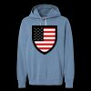 Unisex Garment-Dyed Lightweight Fleece Hooded Sweatshirt Thumbnail