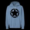 Unisex Garment-Dyed Lightweight Fleece Hooded Sweatshirt Thumbnail