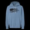 Unisex Garment-Dyed Lightweight Fleece Hooded Sweatshirt Thumbnail