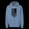 Unisex Garment-Dyed Lightweight Fleece Hooded Sweatshirt Thumbnail