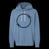 Unisex Garment-Dyed Lightweight Fleece Hooded Sweatshirt Thumbnail