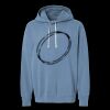 Unisex Garment-Dyed Lightweight Fleece Hooded Sweatshirt Thumbnail