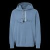 Unisex Garment-Dyed Lightweight Fleece Hooded Sweatshirt Thumbnail