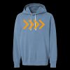 Unisex Garment-Dyed Lightweight Fleece Hooded Sweatshirt Thumbnail