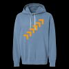 Unisex Garment-Dyed Lightweight Fleece Hooded Sweatshirt Thumbnail