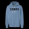 Unisex Garment-Dyed Lightweight Fleece Hooded Sweatshirt Thumbnail