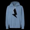 Unisex Garment-Dyed Lightweight Fleece Hooded Sweatshirt Thumbnail