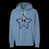 Unisex Garment-Dyed Lightweight Fleece Hooded Sweatshirt Thumbnail