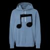 Unisex Garment-Dyed Lightweight Fleece Hooded Sweatshirt Thumbnail