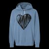 Unisex Garment-Dyed Lightweight Fleece Hooded Sweatshirt Thumbnail