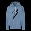 Unisex Garment-Dyed Lightweight Fleece Hooded Sweatshirt Thumbnail