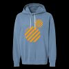Unisex Garment-Dyed Lightweight Fleece Hooded Sweatshirt Thumbnail