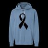 Unisex Garment-Dyed Lightweight Fleece Hooded Sweatshirt Thumbnail